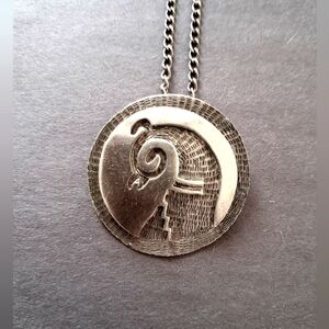 Vintage Hopi Overlay Pendant